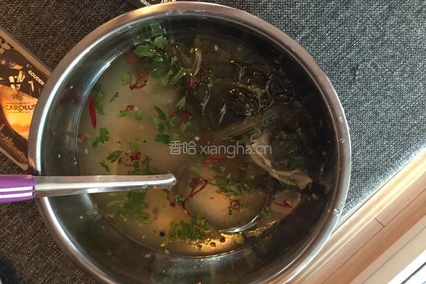 浆水面的做法图解1