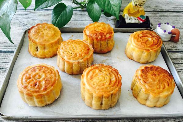 莲蓉蛋黄月饼的做法图解27