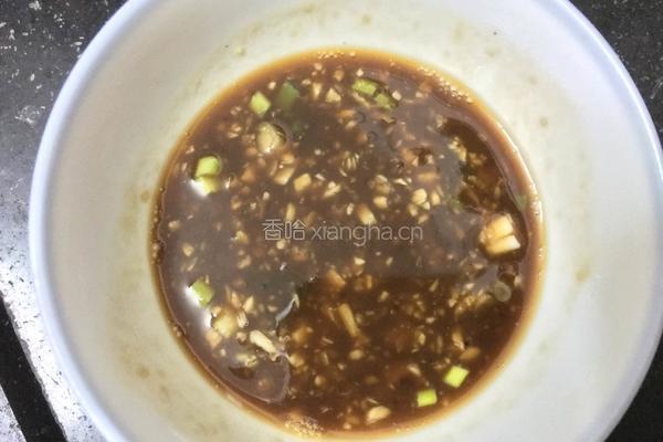 浇肉西兰花的做法图解3