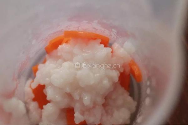 双色米糊的做法图解7