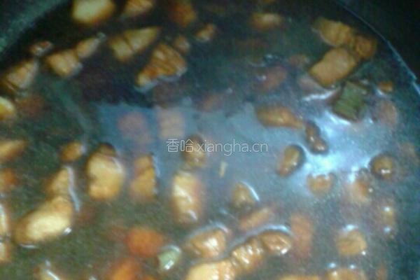 腐竹红烧肉的做法图解6