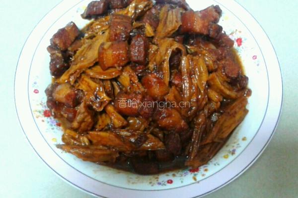 腐竹红烧肉的做法图解9