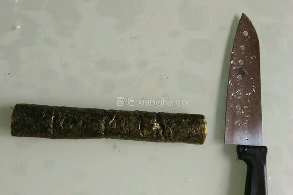 简易紫薯寿司的做法图解4