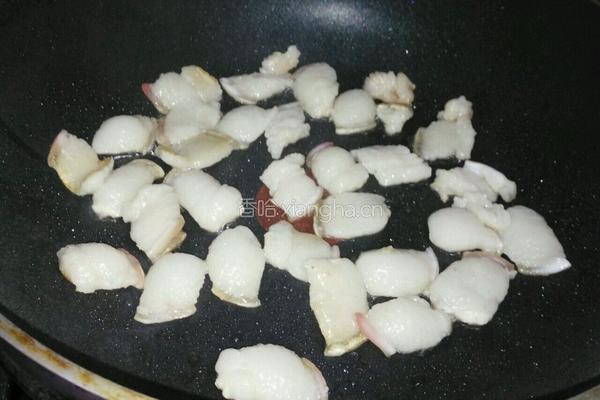 土猪肉炒酸笋的做法图解5