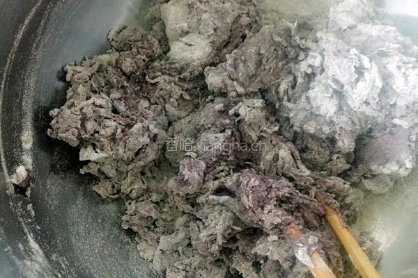 黑米发糕的做法图解3