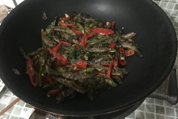 双椒炒泥鳅的做法图解13