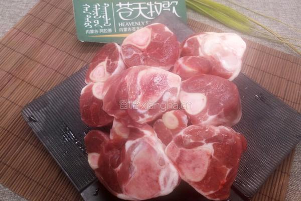 黄焖有机羊肉的做法图解2