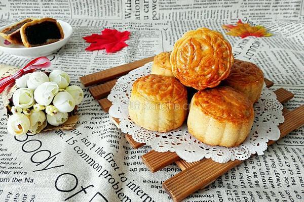 豆沙月饼的做法图解17
