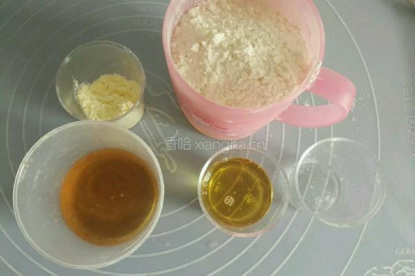 豆沙月饼的做法图解1
