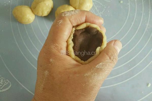 豆沙月饼的做法图解9