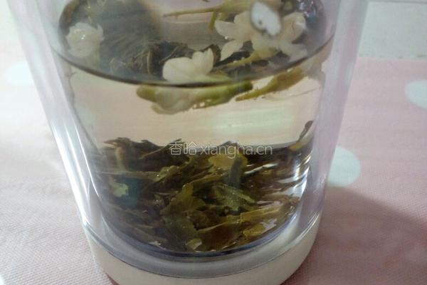 柠檬茉香绿茶的做法图解1