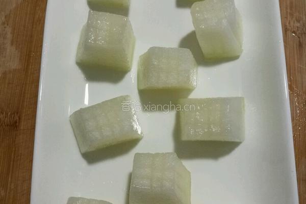 剁椒蒸冬瓜的做法图解4