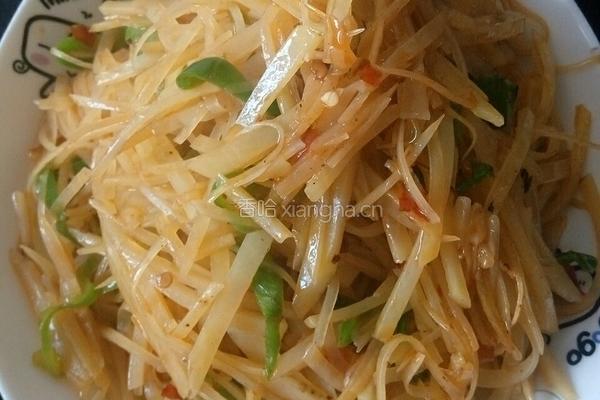 香辣土豆丝的做法图解4