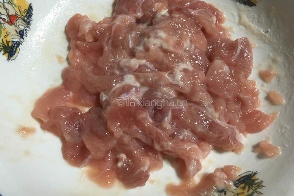 莲藕炒肉的做法图解4