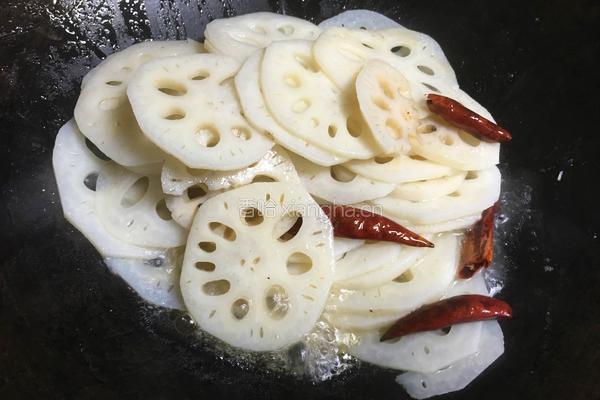 莲藕炒肉的做法图解7