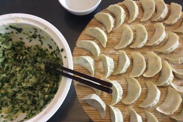韭菜白萝卜素水饺的做法图解10