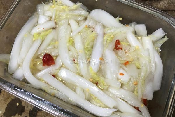 酸辣白菜的做法图解8