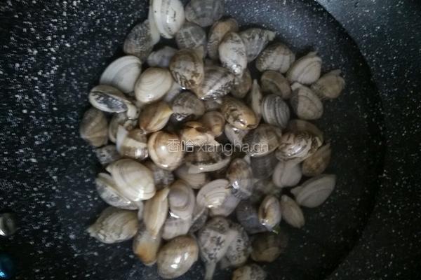 辣炒花甲的做法图解2