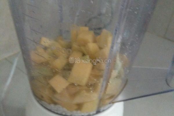 南瓜米糊的做法图解2