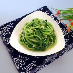 蒜蓉炒生菜的做法[图]