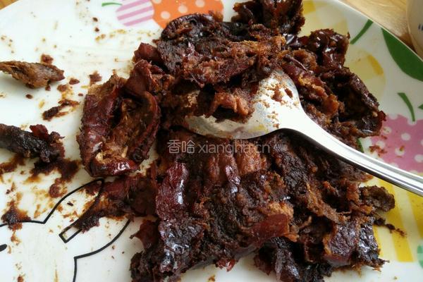 红糖枣泥核桃蛋糕的做法图解2