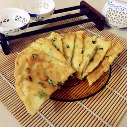 鸡蛋葱油饼的做法[图]