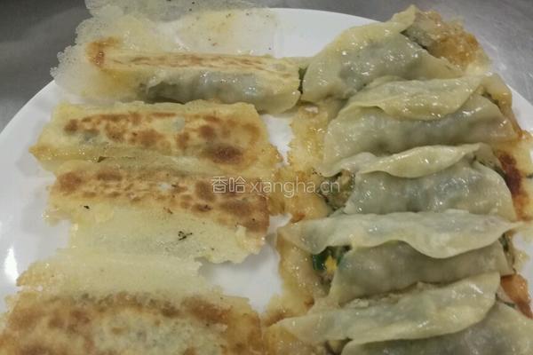 肉三鲜锅贴的做法图解9