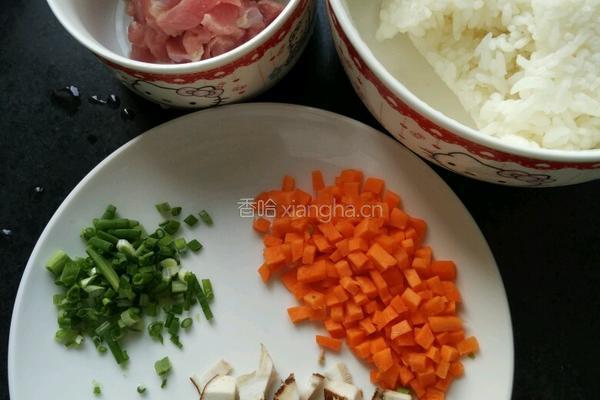 炒饭的做法图解1