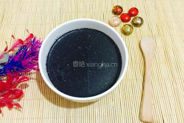 黑芝麻糊的做法图解8