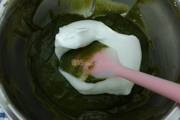 抹茶小蛋糕的做法图解13