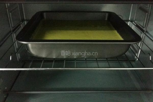 抹茶小蛋糕的做法图解16