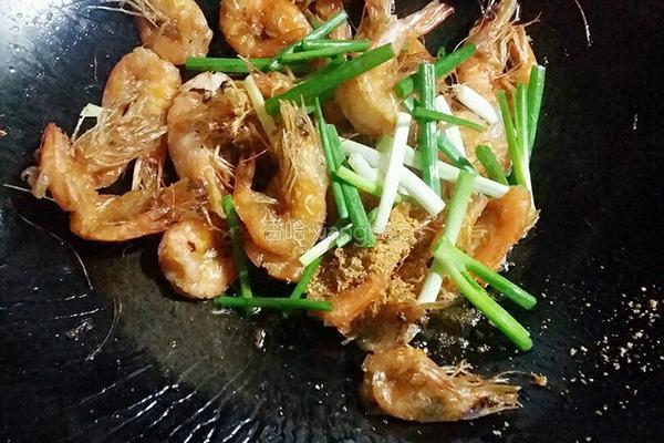 椒盐虾的做法图解15