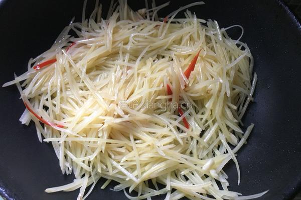 醋溜土豆丝的做法图解7