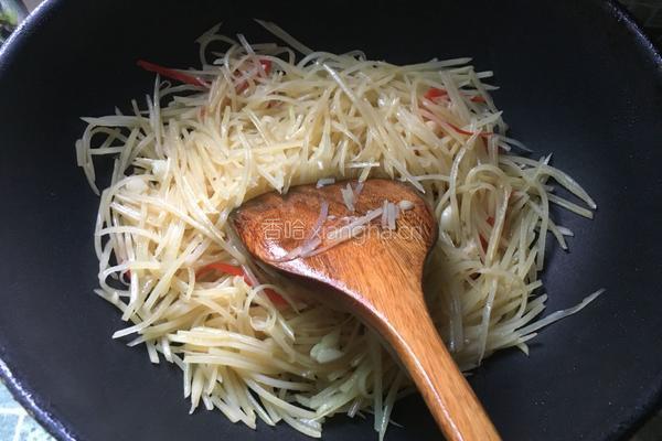 醋溜土豆丝的做法图解10