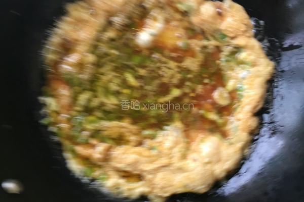 辣椒鸡蛋饼的做法图解2