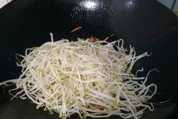 清炒豆芽的做法图解6