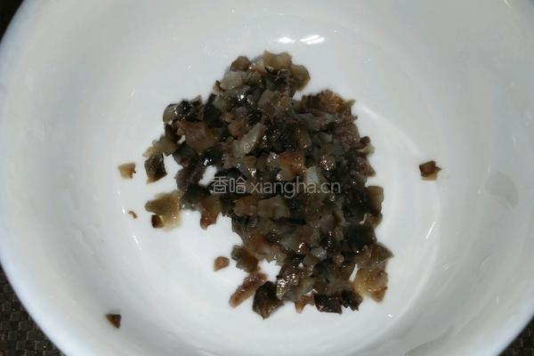 海参粥的做法图解3