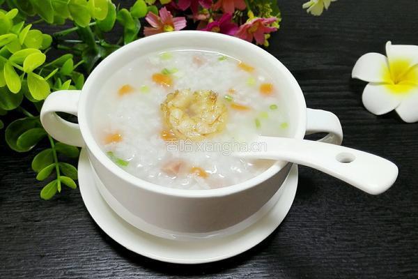 鲜虾粥的做法图解8