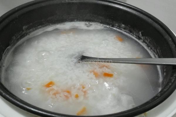 鲜虾粥的做法图解5