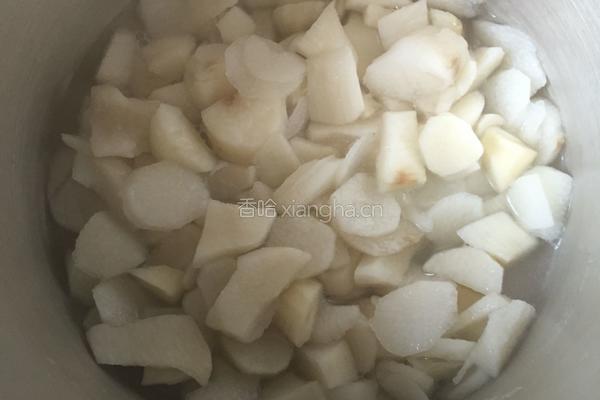 美容养颜山药羹的做法图解5