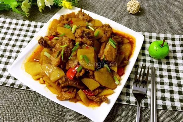 土豆排骨的做法图解10
