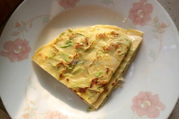 香香的西葫芦鸡蛋饼的做法图解6