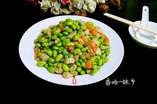 毛豆炒肉的做法图解9
