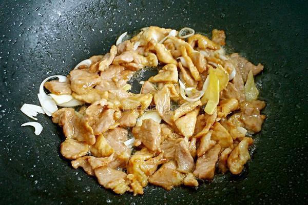 秋葵炒肉的做法图解7