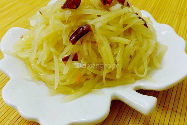 炝土豆丝的做法图解11