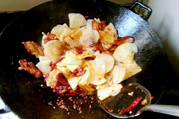 土豆回锅肉的做法图解8