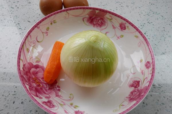 洋葱炒鸡蛋的做法图解1