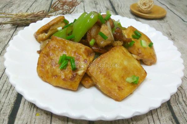 煎豆腐的做法图解9