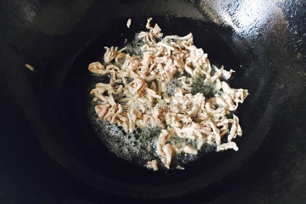 荷兰豆炒肉的做法图解5
