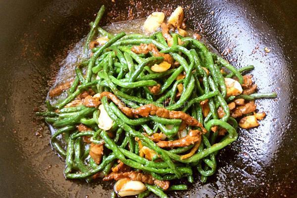 肉丝豇豆角的做法图解10
